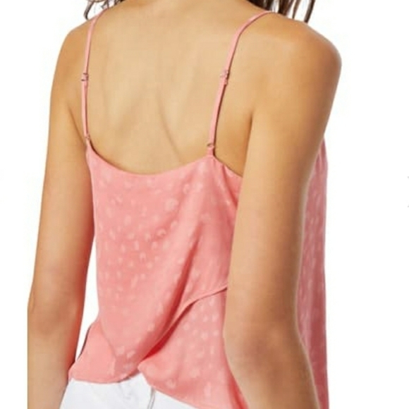 QNWT  Nordstrom Habitual Printed Camisole Top in Peach Size Small - Picture 2 of 15